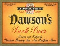 Dawson's Bock Beer 