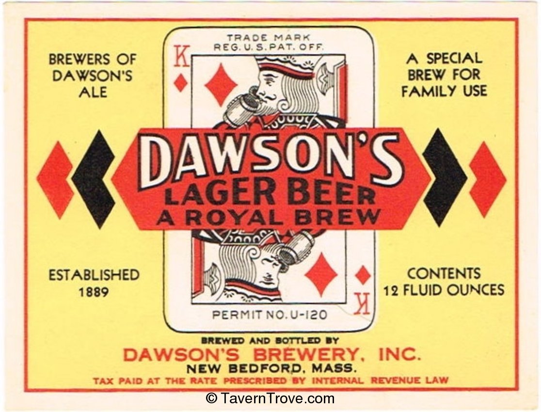 Dawson's Lager Beer