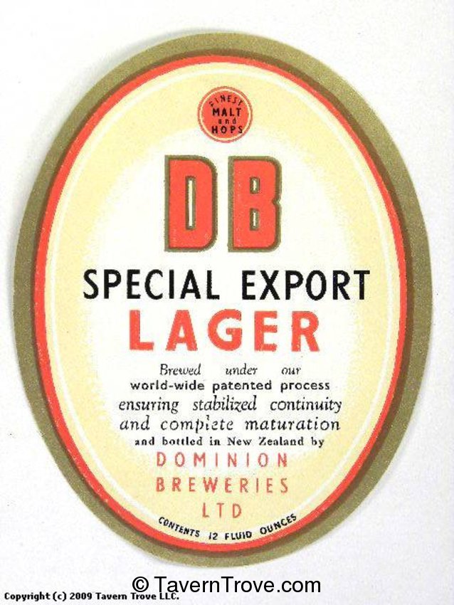 DB Special Export Lager