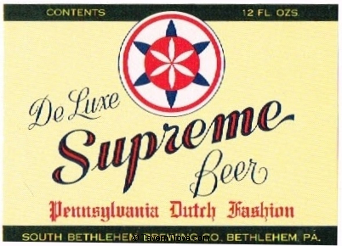 De Luxe Supreme Beer