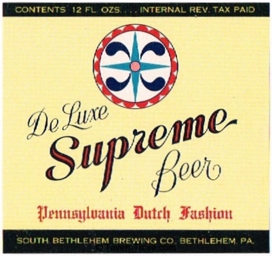 De Luxe Supreme Beer