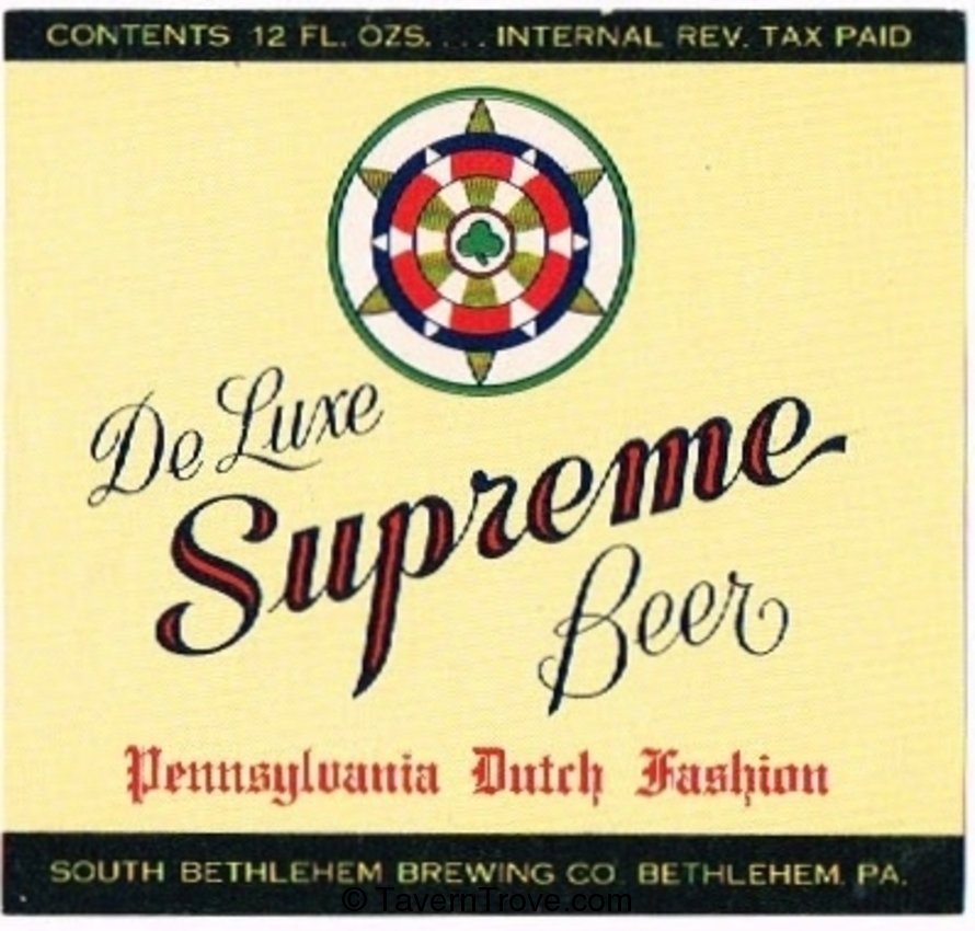 De Luxe Supreme Beer