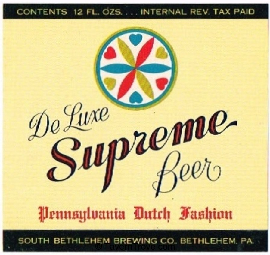 De Luxe Supreme Beer