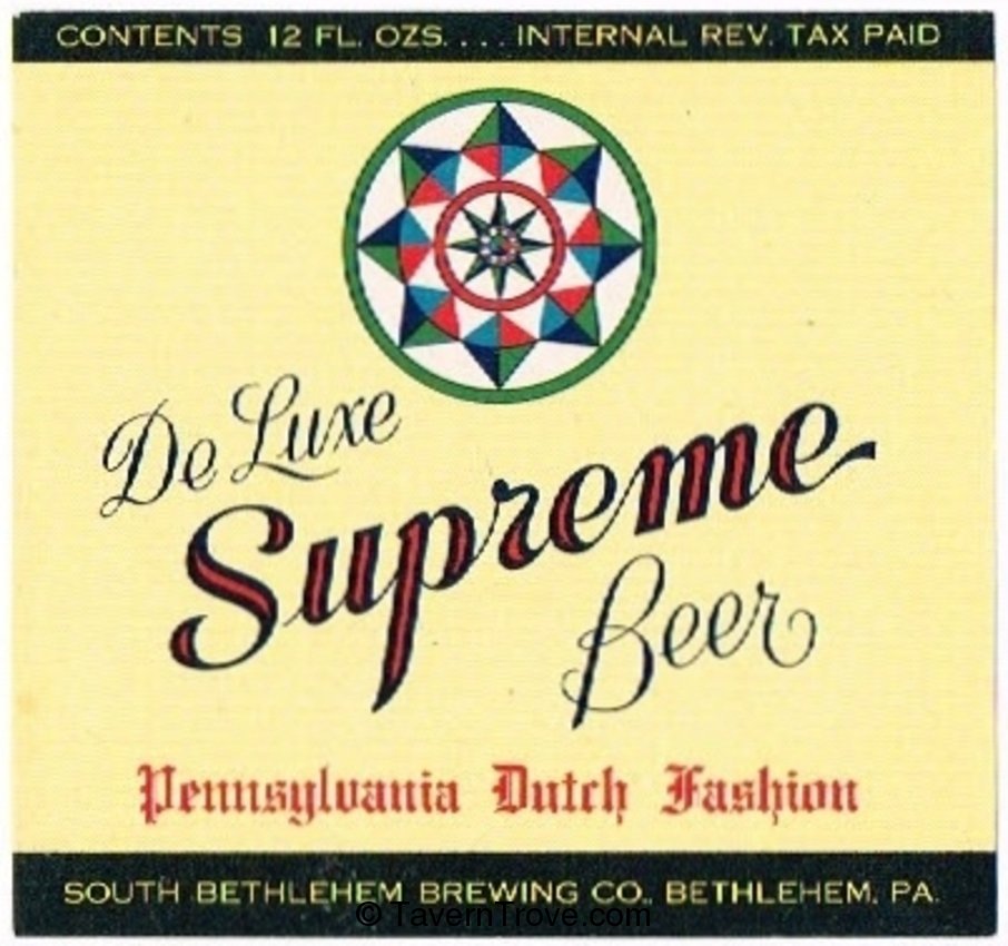 De Luxe Supreme Beer