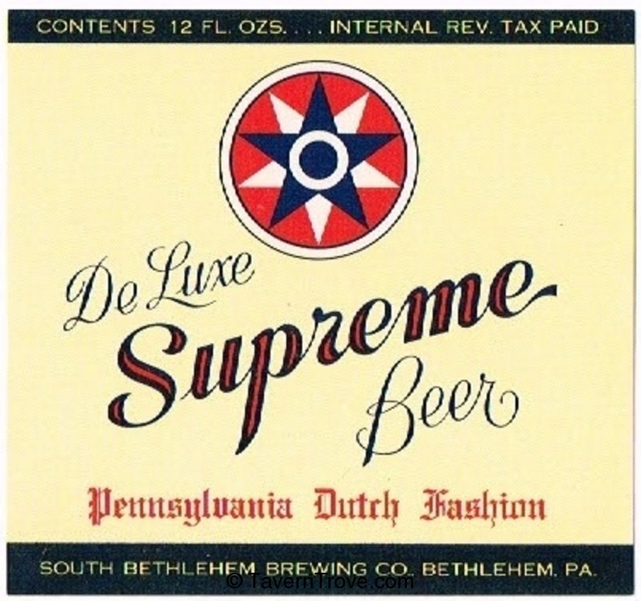 De Luxe Supreme Beer