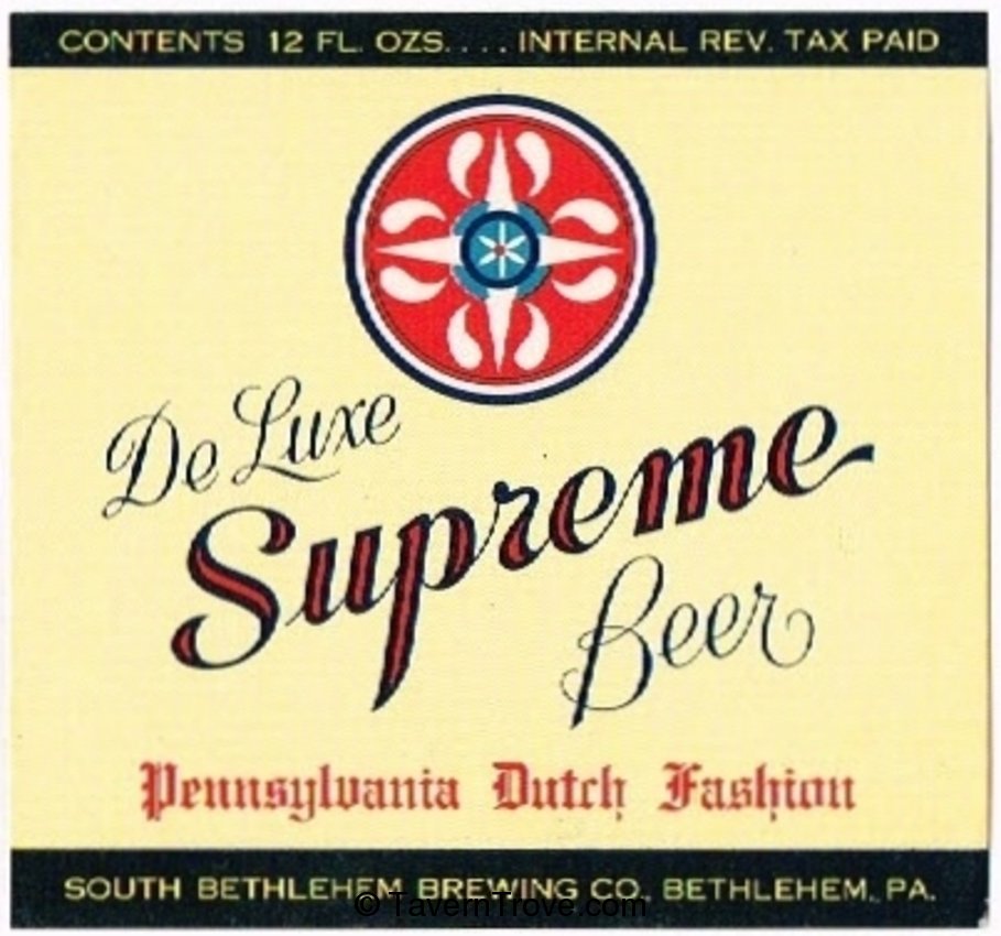 De Luxe Supreme Beer