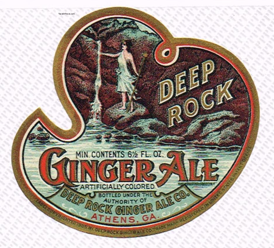 Deep Rock Ginger Ale 6½oz Athens Georgia