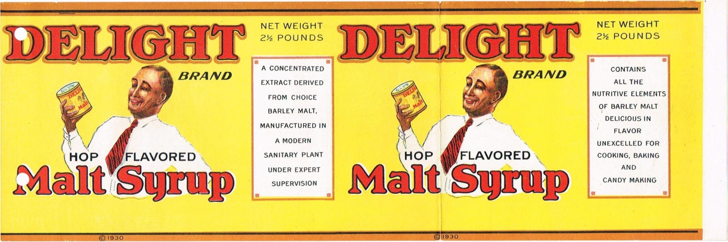 Delight Malt Syrup 2½ Lbs.