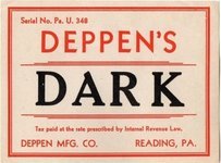 Deppen's Dark Beer