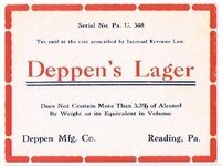 Deppen's Lager Beer