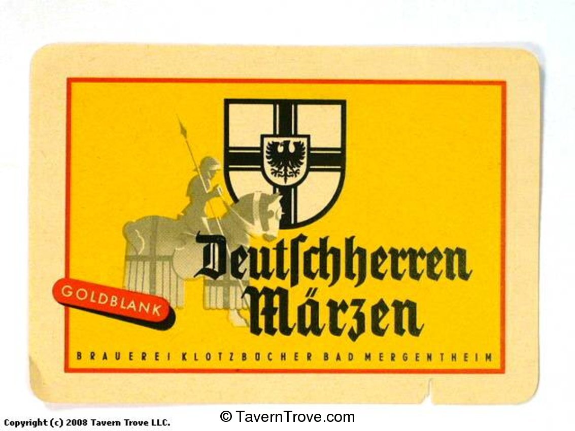 Deutschherren Märzen Bier