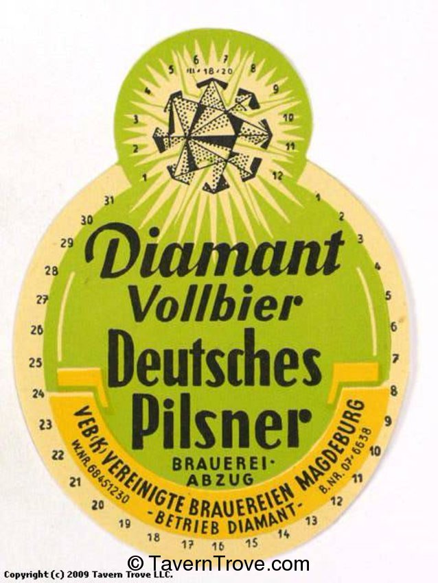 Diamant Vollbier Deutsches Pilsner