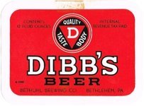 Dibb's Beer
