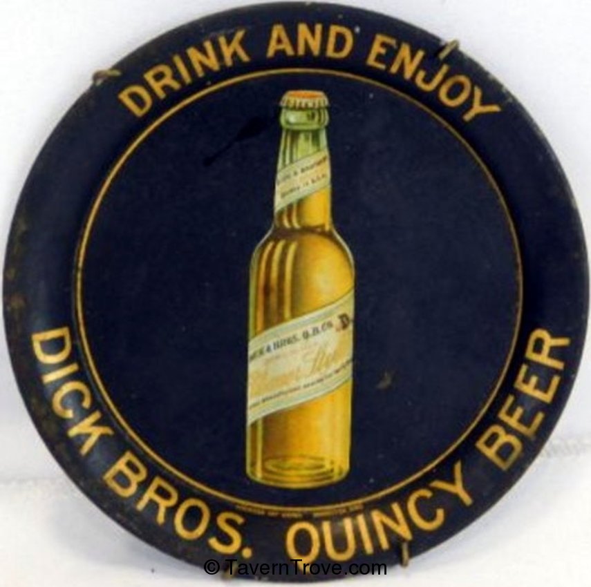 Item 29412 1910 Dick Bros. Quincy Beer Tip Tray