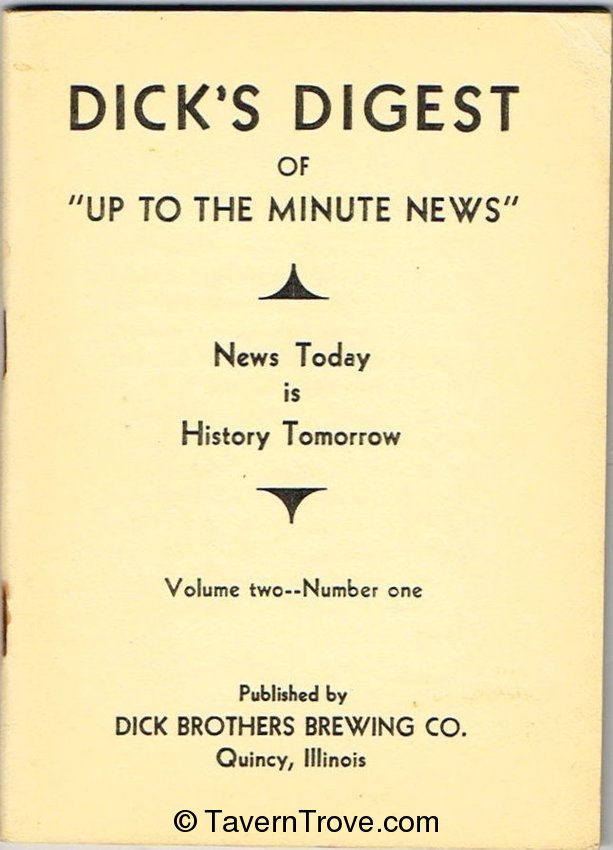 Dick's Digest V2 #1