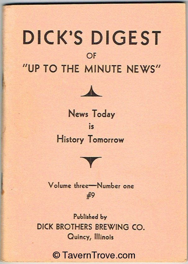 Dick's Digest V3 #1