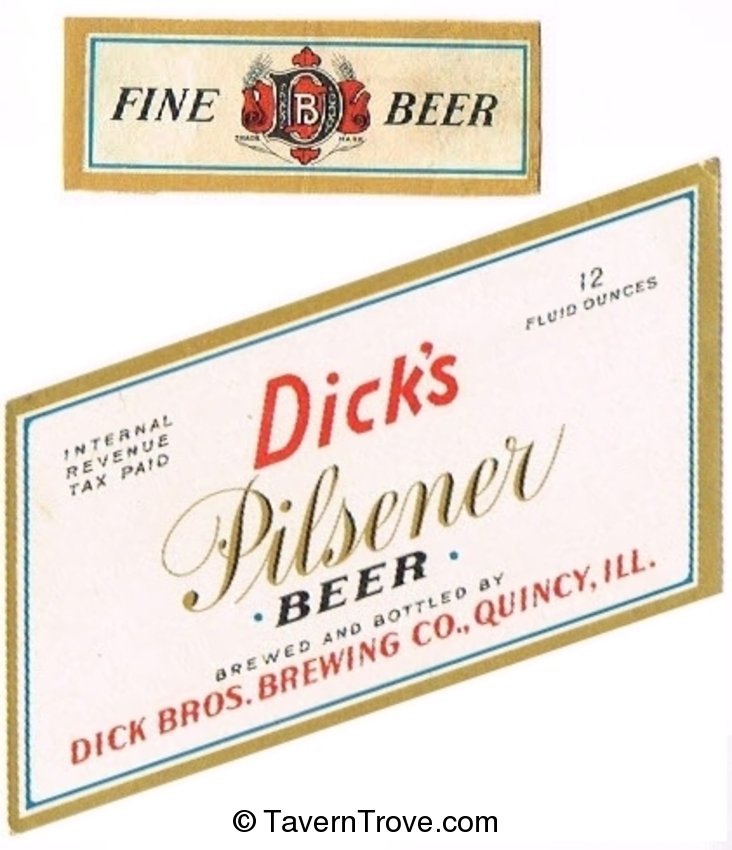 Dick's Pilsener Beer