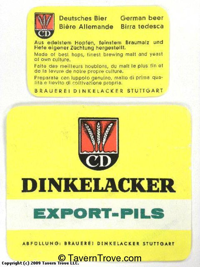 Dinkelacker Export Pils