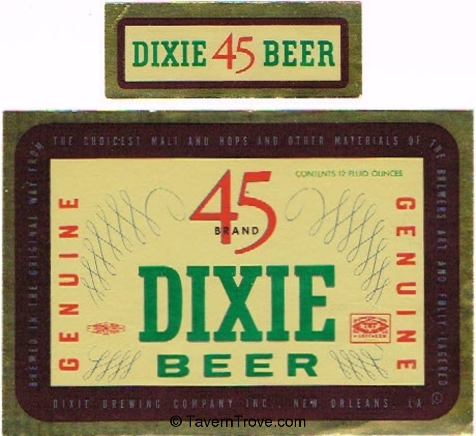 Dixie 45 Beer 