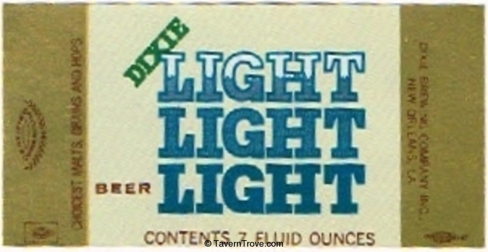 Dixie Light Beer 