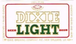Dixie Light Beer 