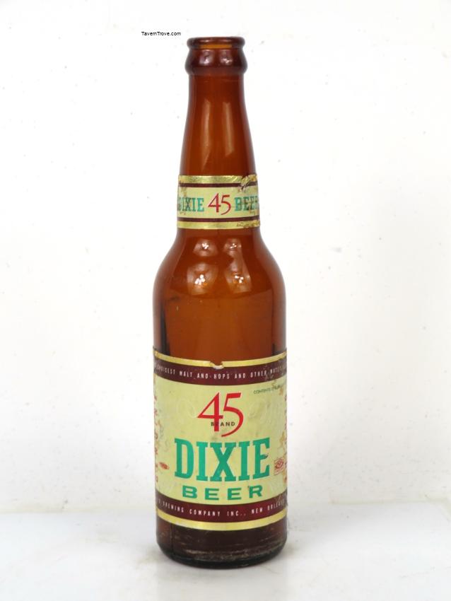 Dixie 45 Beer (foil label)