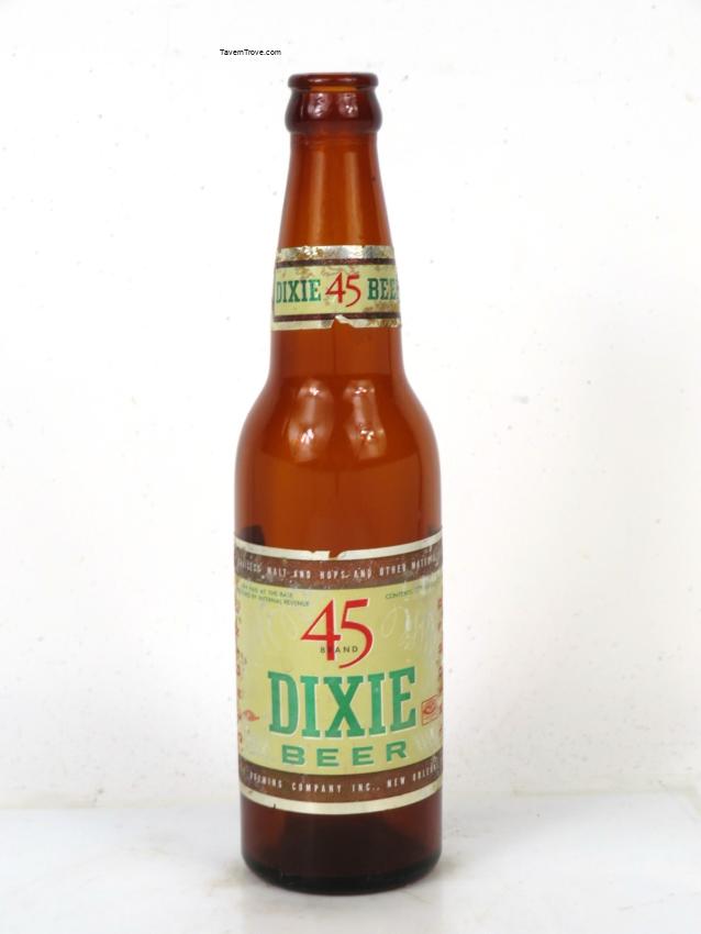 Dixie 45 Beer (foil label)