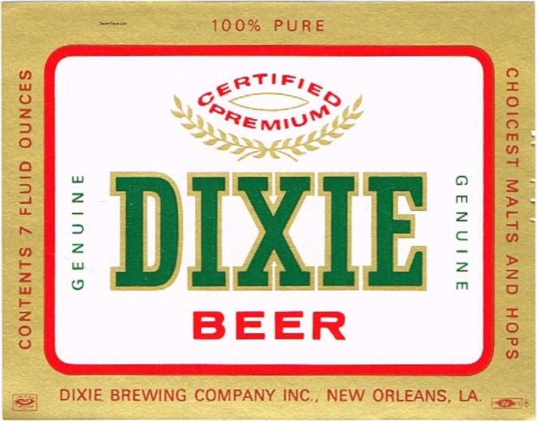 Dixie Beer (70mm tall)