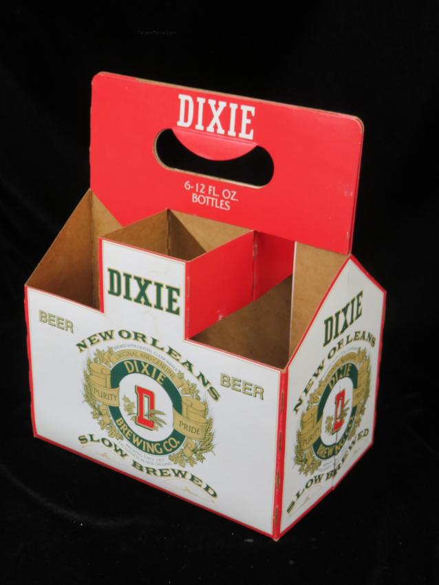 Dixie Beer Longneck Bottle 6-Pack Holder New Orleans Louisiana