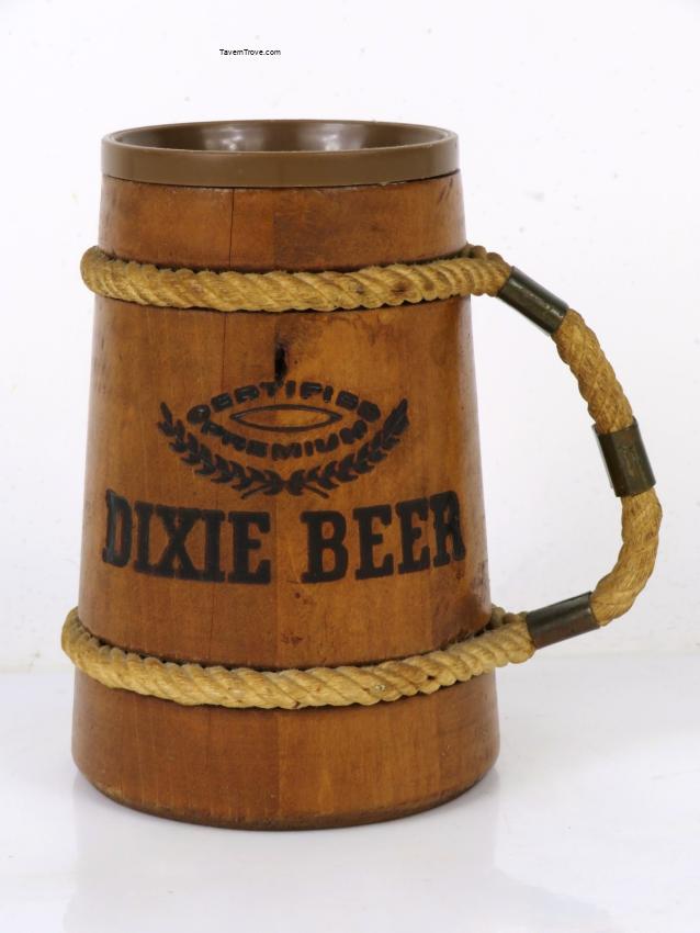 Dixie Beer Rope Handle Wood