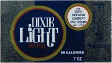 Dixie Light Beer