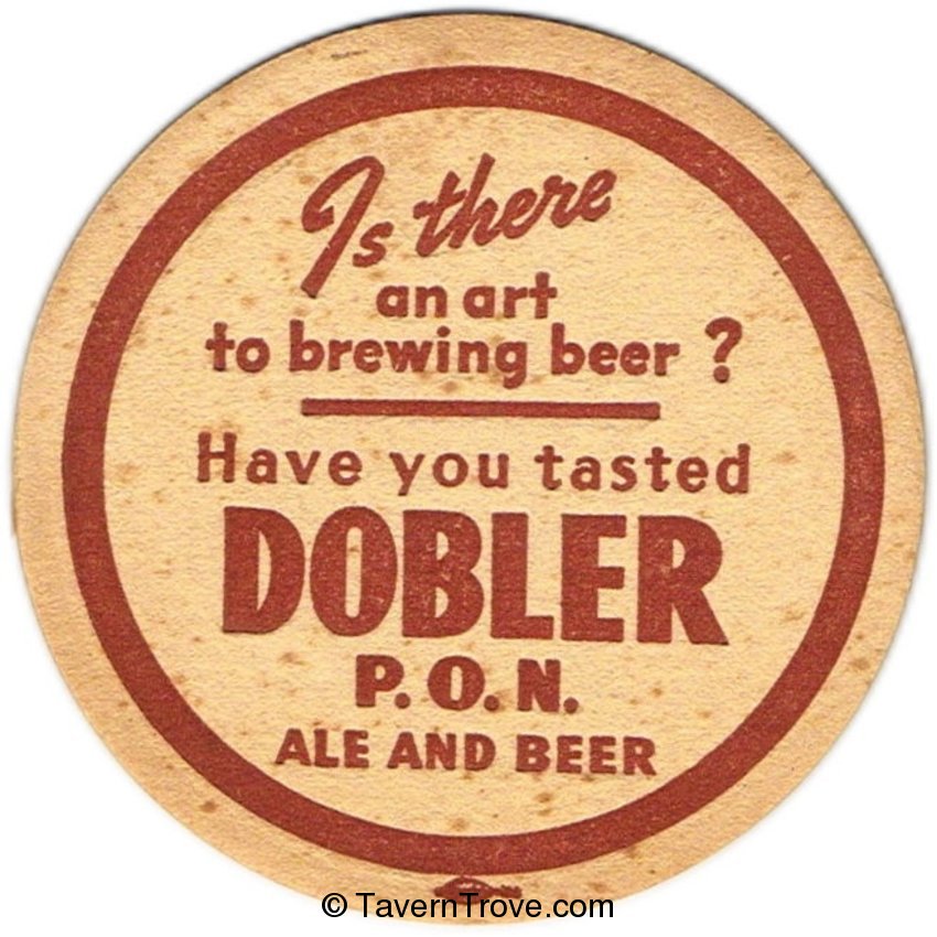 Dobler P.O.N. Ale and Beer