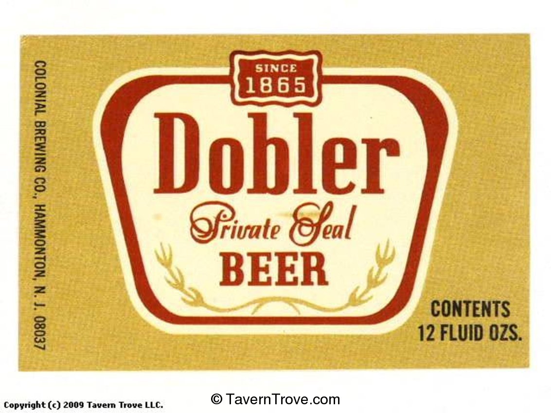 Dobler Privat Seal Beer