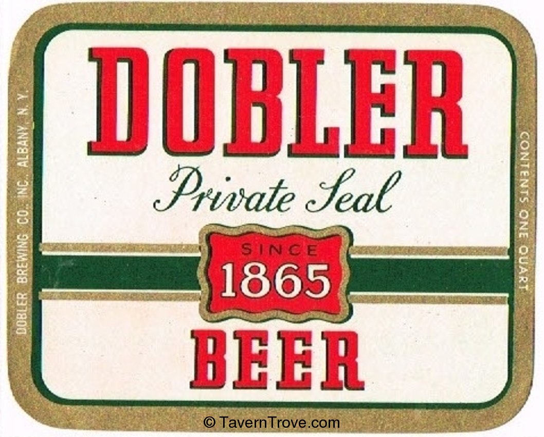 Dobler Private Seal Beer 