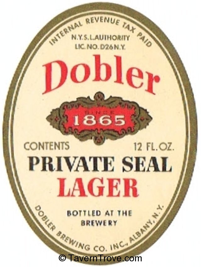 Dobler Private Seal Lager Beer 