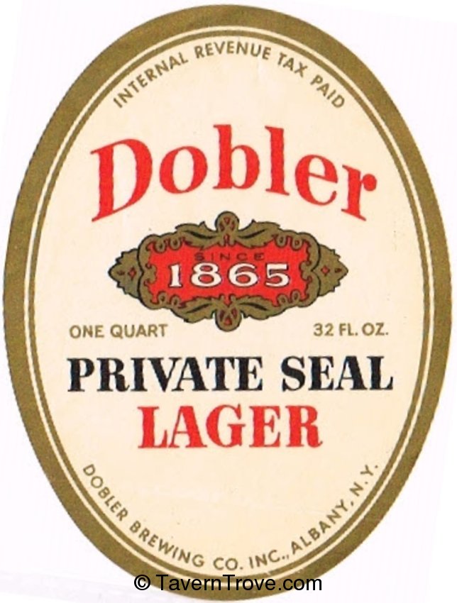 Dobler Private Seal Lager Beer 