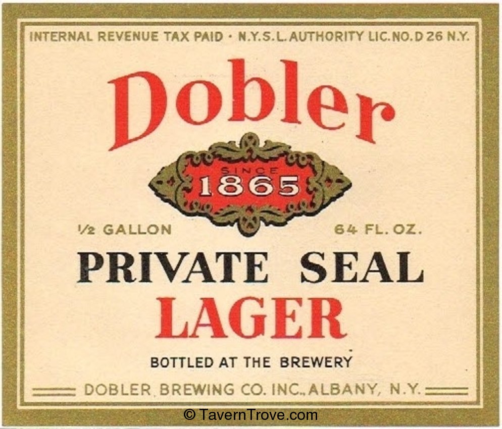 Dobler Private Seal Lager Beer