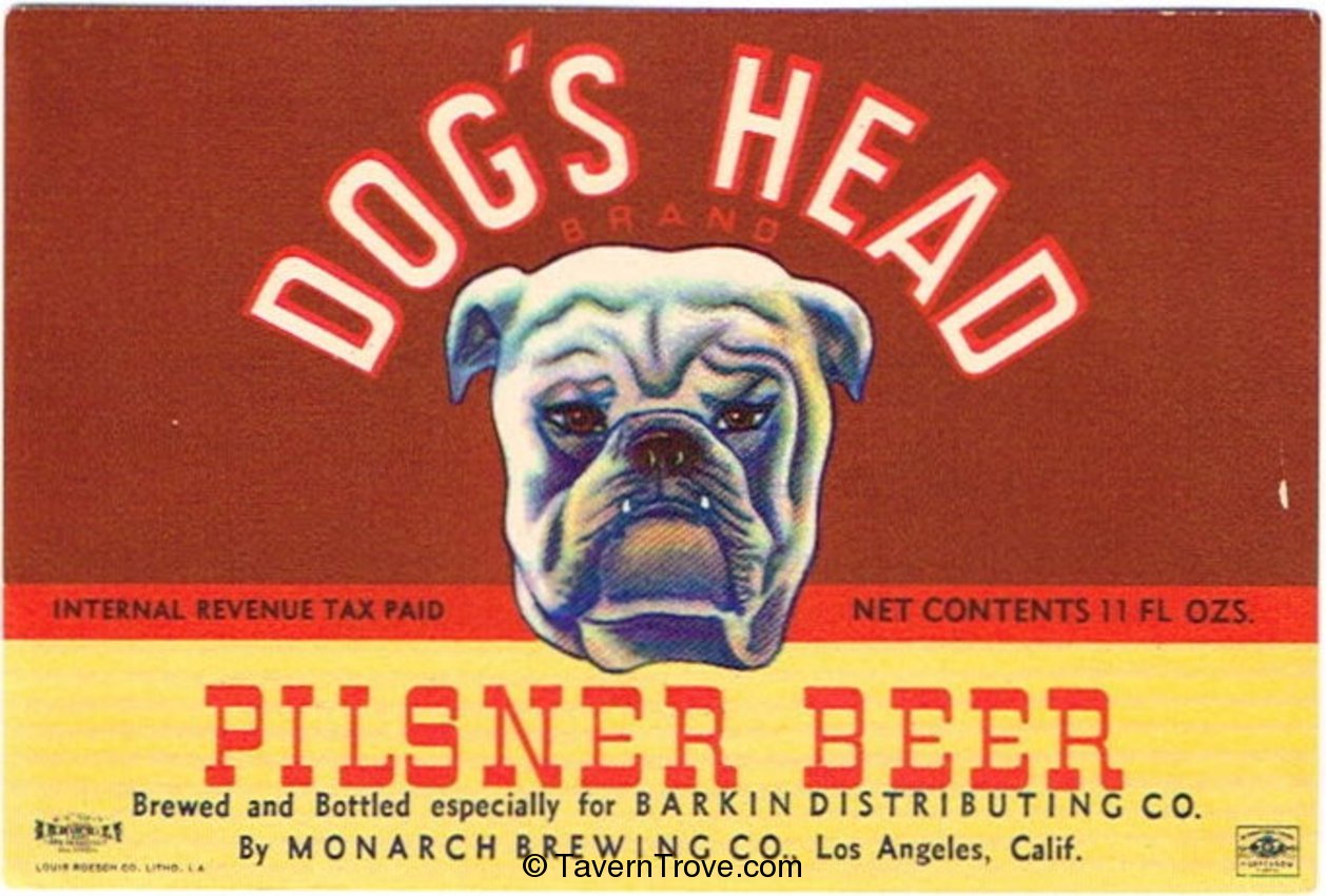 Dog's Head Pilsner Beer