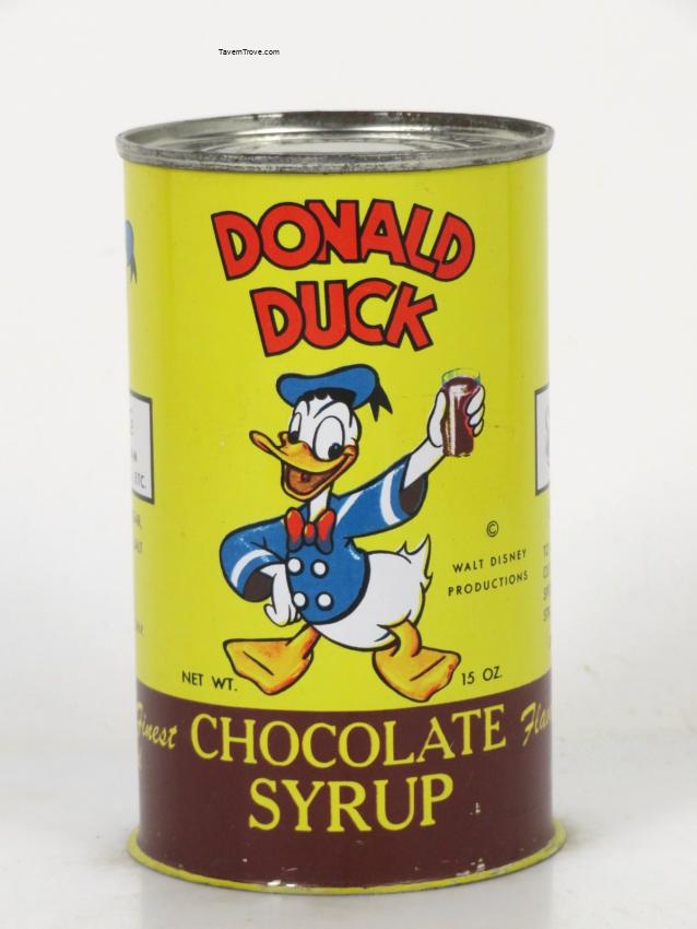 Donald Duck Chocolate Syrup Philadelphia Pennsylvania