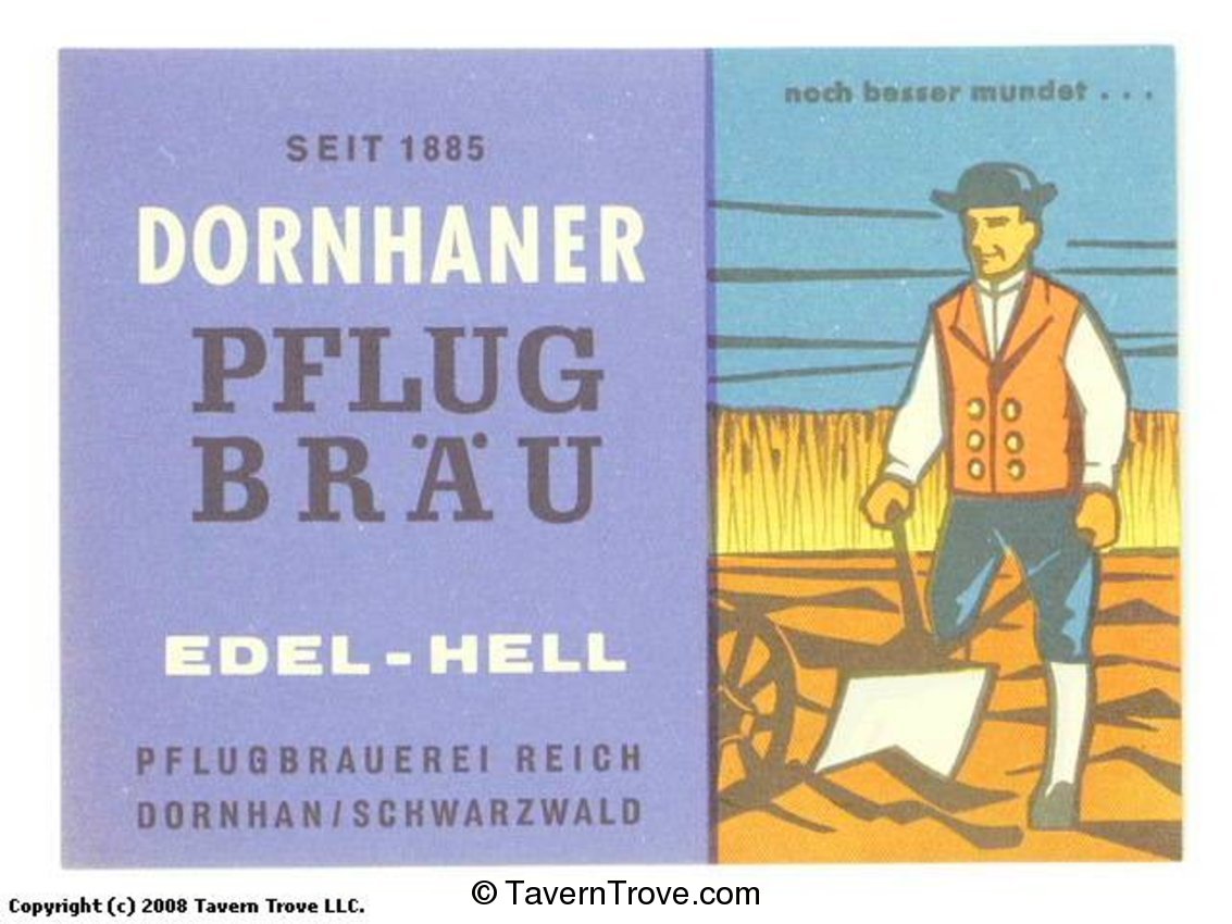 Dornhaner Pflug-Bräu Edel-Hell