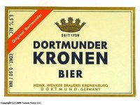 Dortmunder Kronen Bier