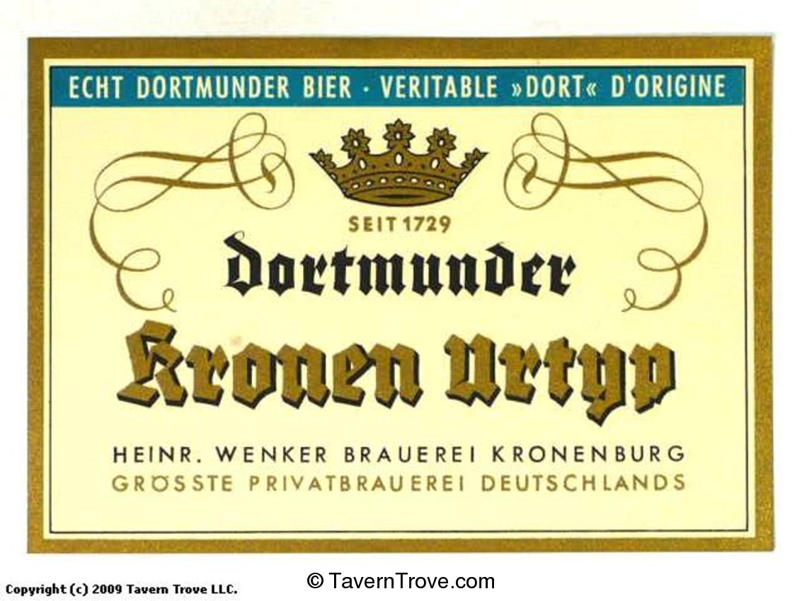 Dortmunder Kronen Urtyp