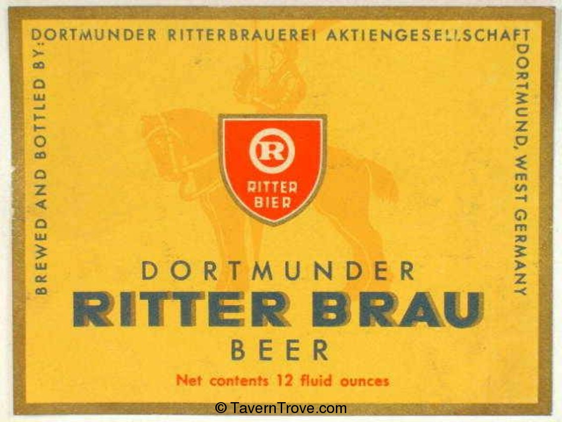 Dortmunder Ritterbrau Beer