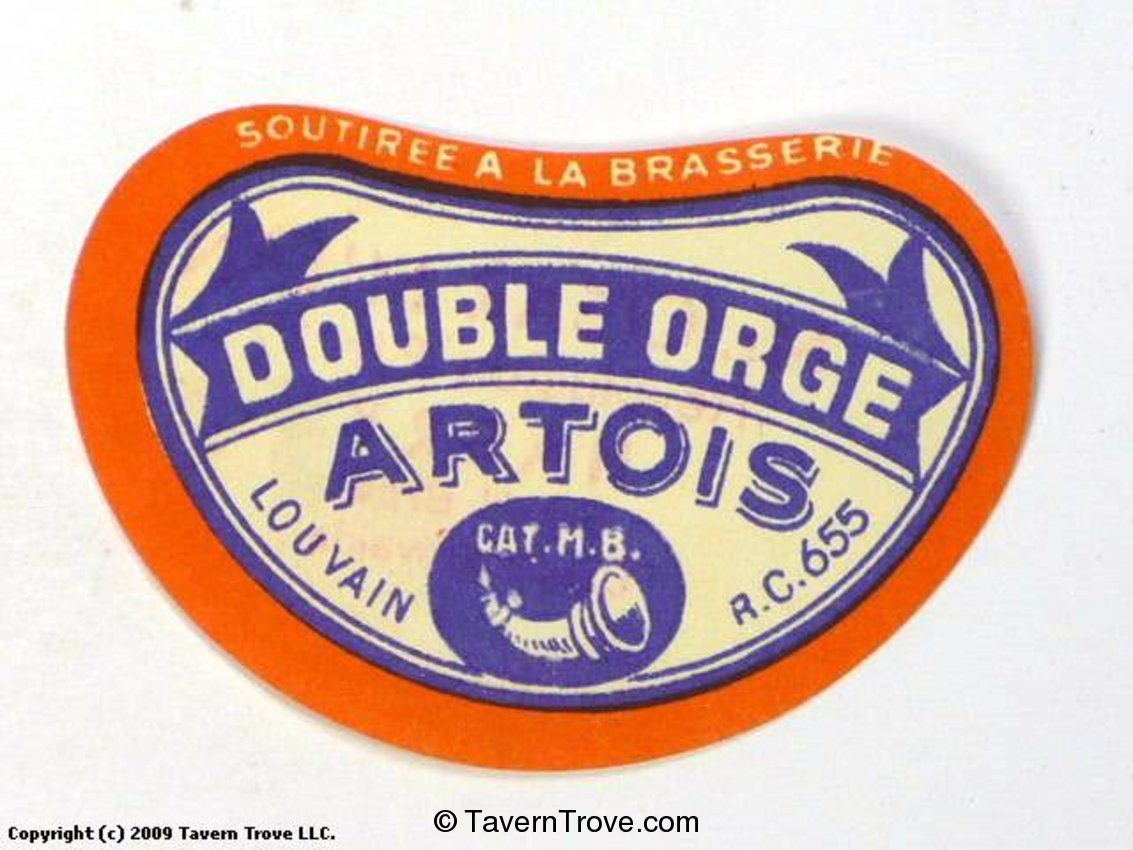 Double Orge Artois (Neck Label)