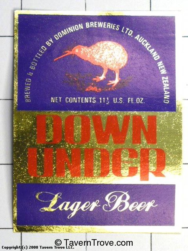 Down Under Lager Beer