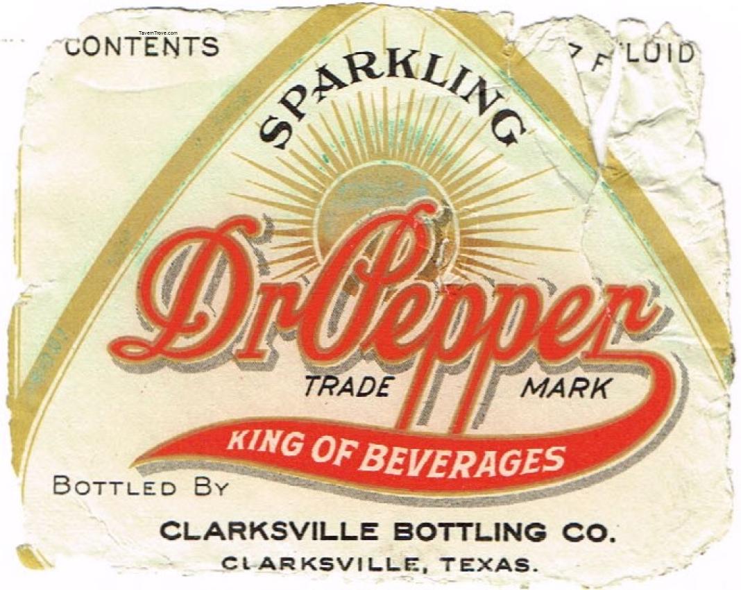 Dr Pepper Clarksville Texas 7oz
