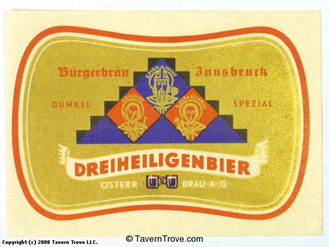 Dreiheiligenbier Dunkel Spezial