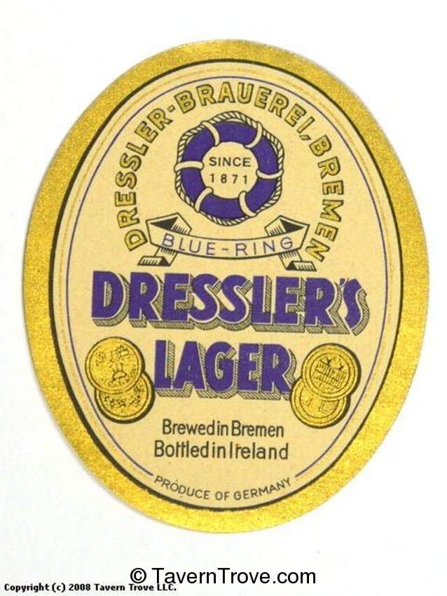 Dressler's Blue Ring Lager