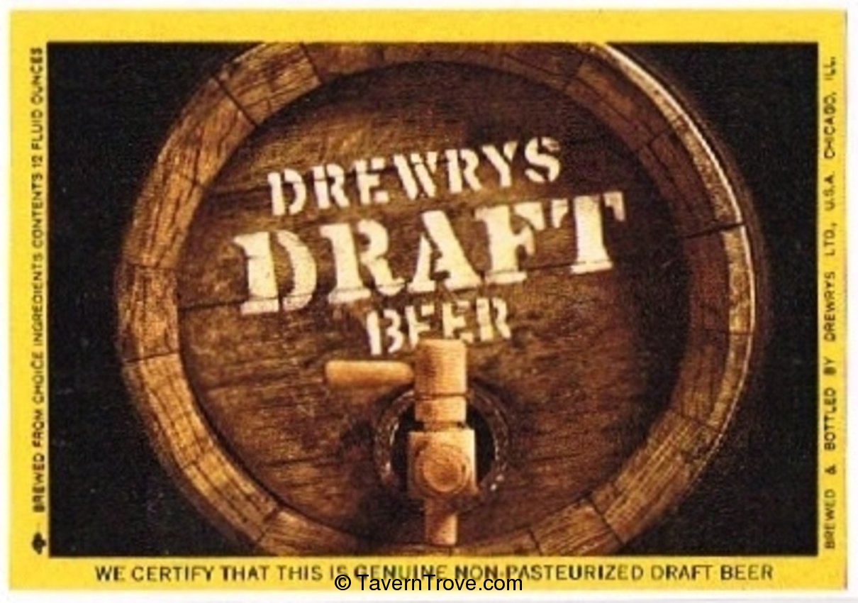 Drewrys Draft Beer