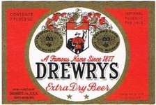 Drewrys Extra Dry Beer 